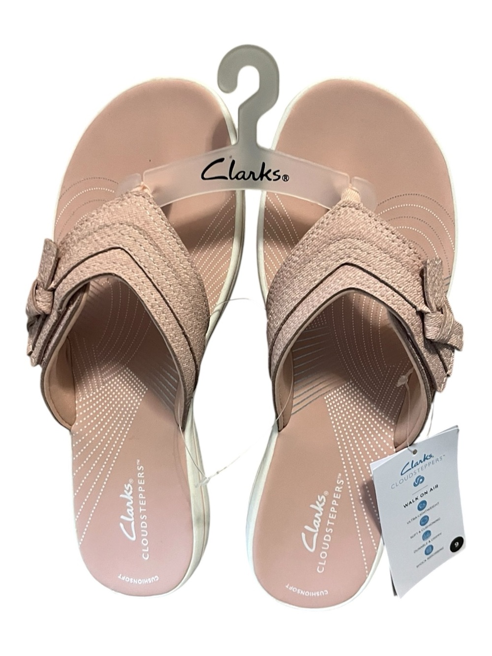 🆕 Clarks Breeze Dahila Cloudsteppers  Flip Flop Sandals